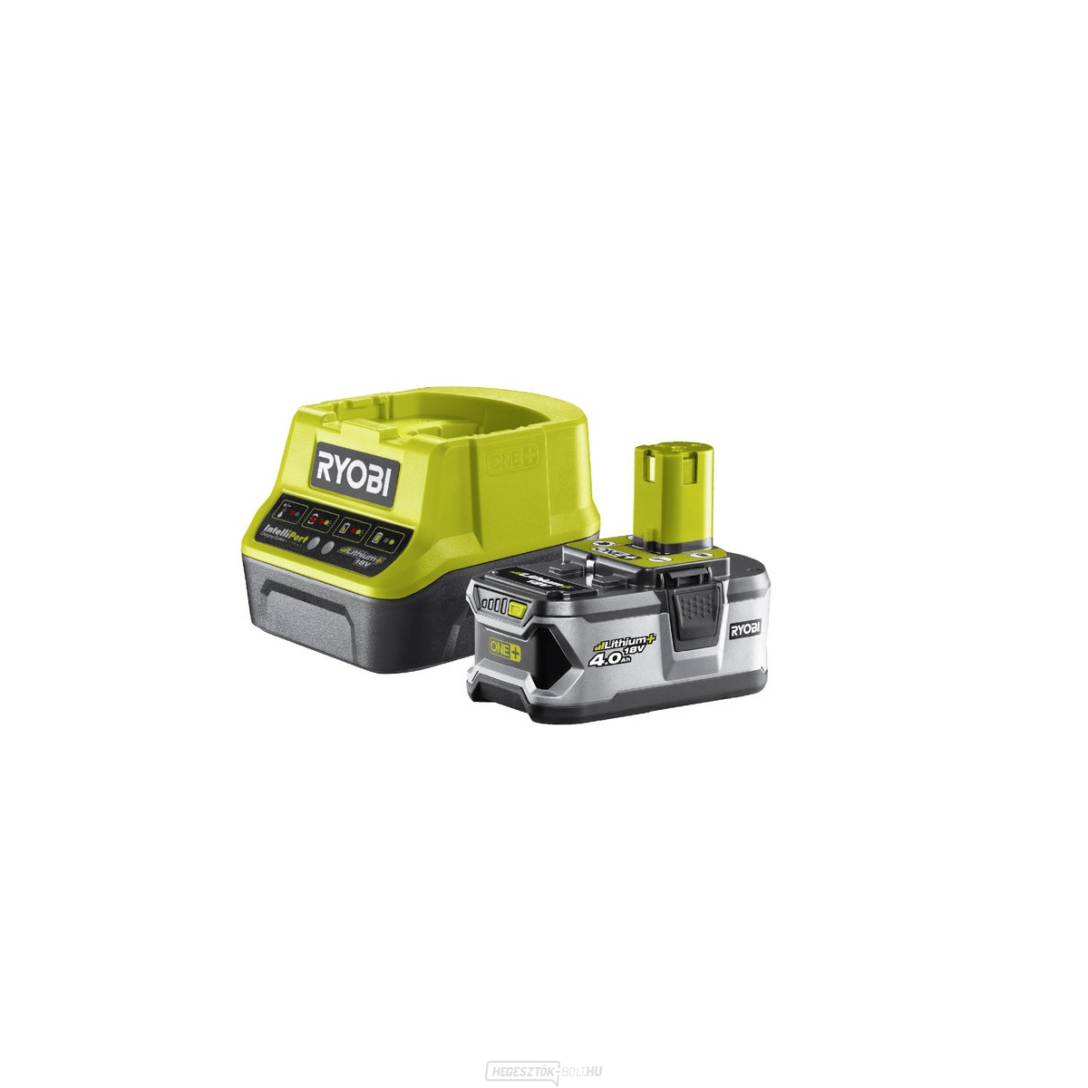 18 V-os lítium-ion akkumulátor készlet 4 Ah töltővel RC18120 ONE 