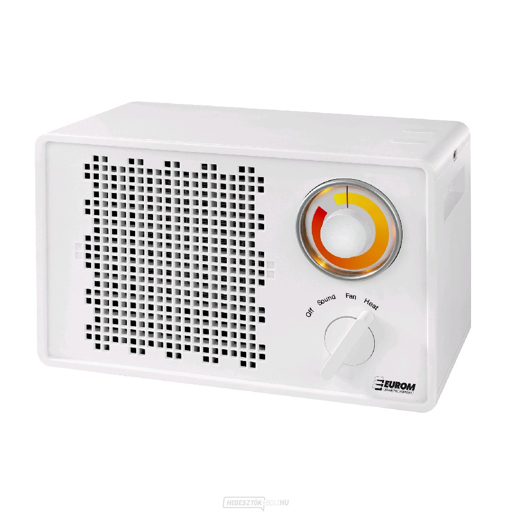 EUROM Heat-BOOST 1500 bluetooth hangszóróval