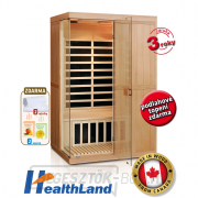 Infraszauna DeLuxe 2200 Carbonpadlófűtés, 2x törölköző, 2x ingyenes esszenciák Infraszauna DeLuxe 2200 Carbonpadlófűtés, 2x törölköző, 2x ingyenes esszenciák gallery main image