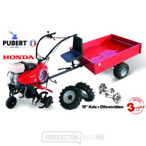 Kultivátor PUBERT QUATRO JUNIOR 60H + kocsi VARES IT 500 - SET 7 Kultivátor PUBERT QUATRO JUNIOR 60H + kocsi VARES IT 500 - SET 7 gallery main image