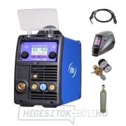 PEGAS 201 MIG SYN PFC + zseblámpa + kábelek + szelep + burkolat + teljes CO2 palack gallery main image