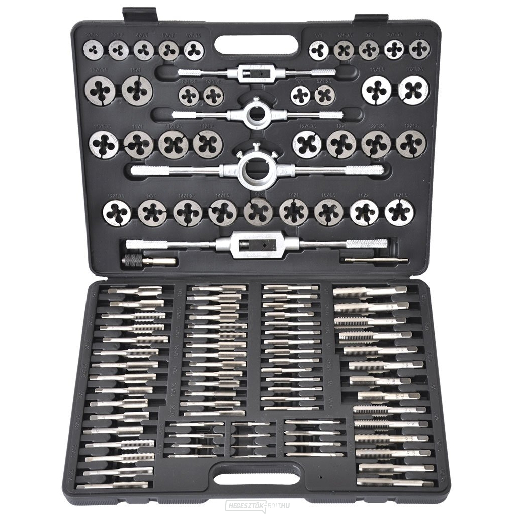 Metrikus csapok és menetvágó hurkok készlete PT110-1 - 110db