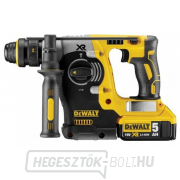 DCH274P2 Aku Carbonless kombi kalapács SDS-Plus 18V, 2x 5,0Ah XR Li-Ion gyorskioldó tokmány DeWALT tok DeWALT tok Előnézet 