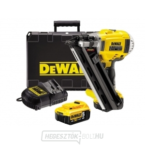 Akkus szegező DEWALT 18V DCN692P2, 50-90mm, 2x 5,0Ah XR Li-Ion - karbonmentes