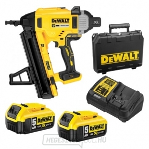 Akkus betonszegező DEWALT 18V DCN890P2, 2x 5,0Ah