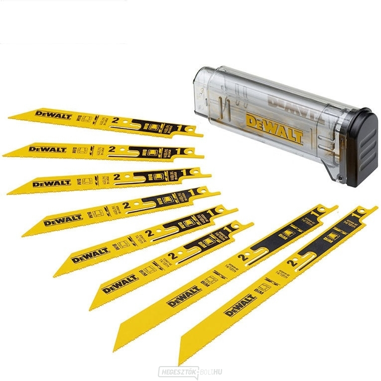 DT2446 8 darabos DeWALT fémhúzó lemez készlet