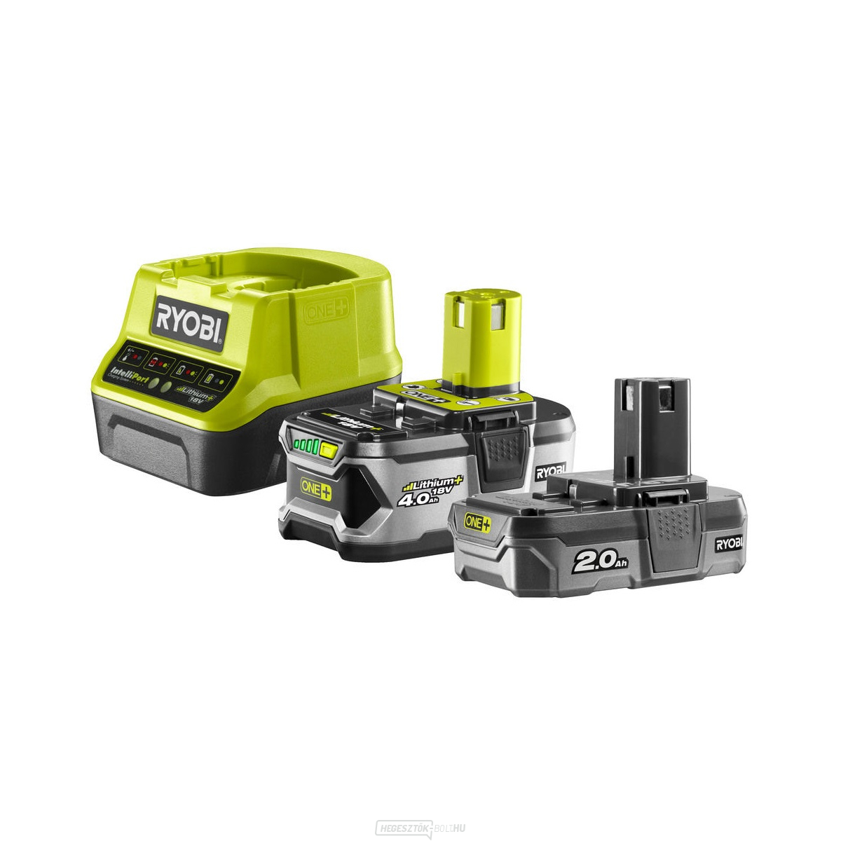 18 V-os lítium-ion akkumulátor készlet 2 Ah 4 Ah töltővel RC18120 ONE 