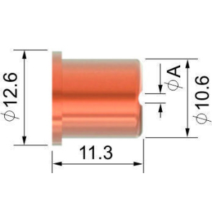 1,0-es standard fúvóka SCB50 (5 db-os csomag)
