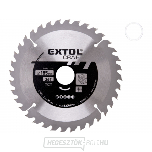 Fűrészlap SK pengékkel, 185x1,4x30mm, 36T Fűrészlap SK pengékkel, 185x1,4x30mm, 36T gallery main image