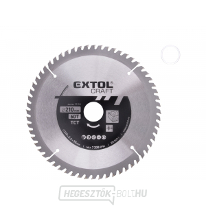 Fűrészlap SK pengékkel, 210x1,4x30mm, 60T Fűrészlap SK pengékkel, 210x1,4x30mm, 60T gallery main image