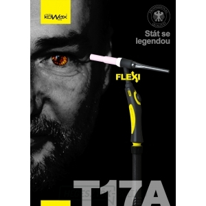 TIG hegesztőfáklya KOWAX® FLEXI T17A, 4m