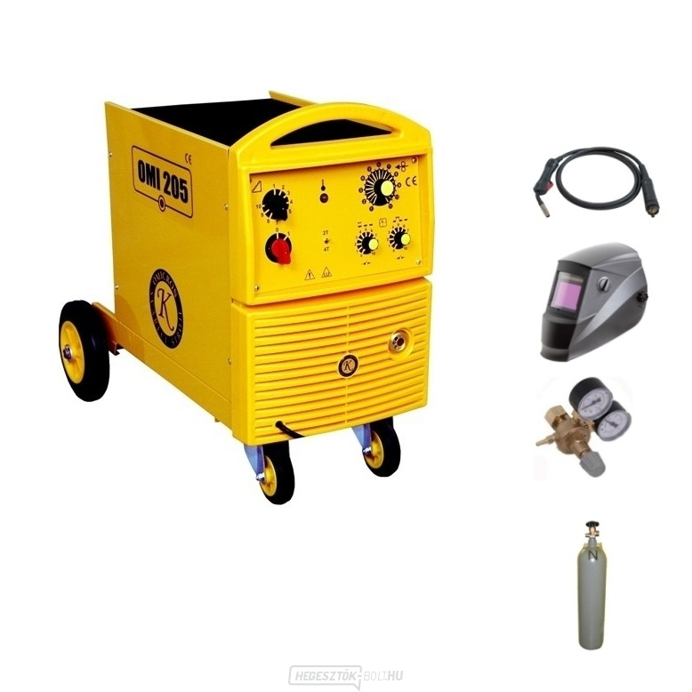 OMI 205 + égő + szelep + önsötétítő búra + CO2 palack töltettel