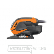 WORX Orange WX648 vibrációs multicsiszoló, 65W Előnézet 