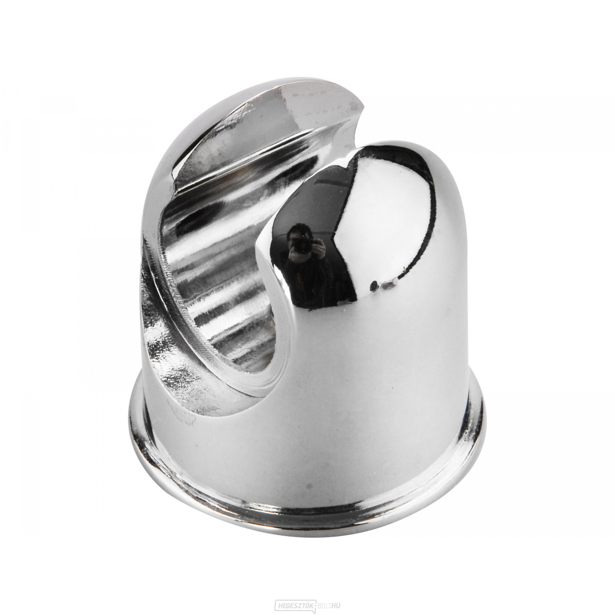 Tartó zuhanyfejhez, fém, króm