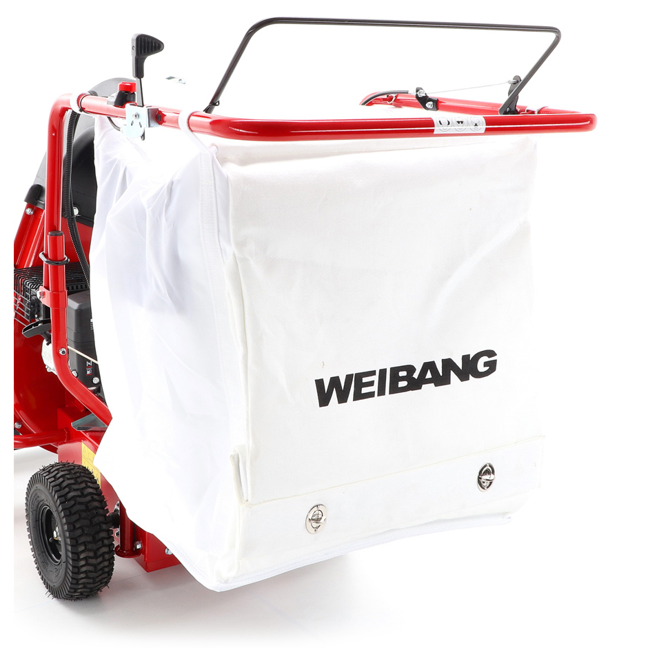 WEIBANG WB LV506C benzinüzemű ipari lombporszívó kocsival Előnézet 