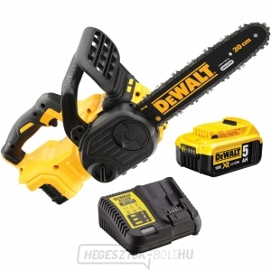 DCM565P1 Akkus láncfűrész 18V, 1x 5,0 Ah XR Li-Ion DeWALT