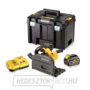 Akkus merülő körfűrész vezetősín talppal 54V, 2x 6.0Ah, tok TSTAK DEWALT DCS520T2 FLEXVOLT Előnézet 