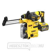 SDS-Plus akkus kombi kalapács integrált porelszívással 54V, 2x 9.0Ah XR, AVC, tok DeWALT DCH335X2 FLEXVOLT Előnézet 