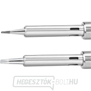 Forrasztóállomás LCD kijelzővel, elektronikus hőmérséklet-szabályozással és kalibrálással náhled