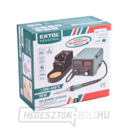 Forrasztóállomás LCD kijelzővel, elektronikus hőmérséklet-szabályozással és kalibrálással náhled