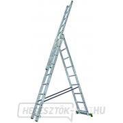 Háromrészes létra 3x7 lépcsőfokozattal 195/310/420 cm 66-S-3-07-KR gallery main image