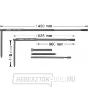 Karos csavarkulcs kerékanyákhoz/csavarokhoz HAZET 772-1 Karos csavarkulcs kerékanyákhoz/csavarokhoz HAZET 772-1 gallery main image