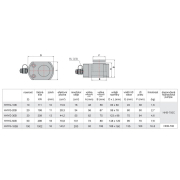 Hidraulikus emelőhenger HHYG-50B Előnézet 