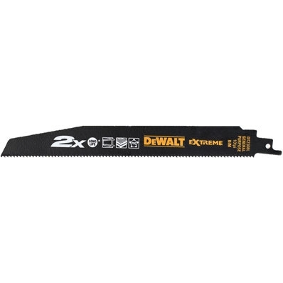 DT2308L Fűrészlap EXTREME ÁLTALÁNOS FELHASZNÁLÓ dugattyús fűrészekhez, hossz 228 mm DeWalt - 1db