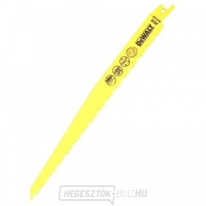 DT2349 Fűrészbontó penge dugattyús fűrészekhez, Fa gyors vágásához szögekkel, Hossz 228mm DeWalt - 1db gallery main image