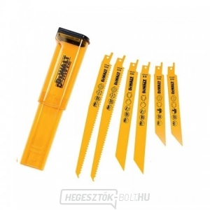 DT2444 6 darabos fűrészlapkészlet DeWalt kardfűrészekhez DT2444 6 darabos fűrészlapkészlet DeWalt kardfűrészekhez gallery main image