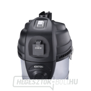 Műhelyporszívó, multifunkciós, aljzat- és szűrőtisztító funkcióval, 30l, 6m kábel, 3m tömlő, 1400W náhled