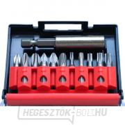 MAKITA - bit készlet 12db:PH1,2,3,PZ1,2,3,T10,15,20,25,30 Előnézet 