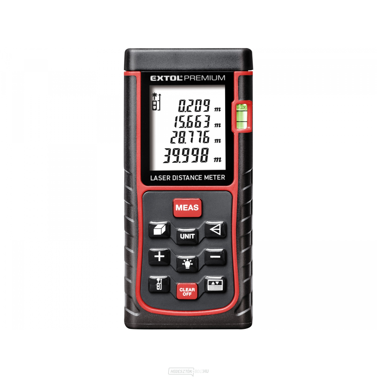 Digitális lézermérő 40M, 0,05-40m EXTOL PREMIUM 