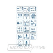 Digitális lézermérő 40M, 0,05-40m EXTOL PREMIUM  náhled