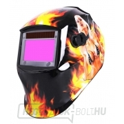 Önsötétedő hegesztőcsuklya - FLAMES design gallery main image