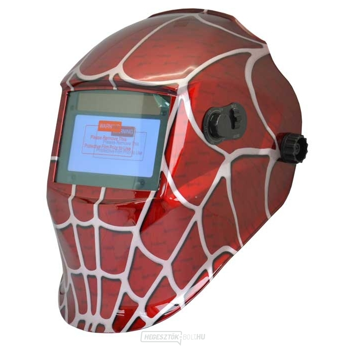 Önsötétedő hegesztőcsuklya - design SPIDER