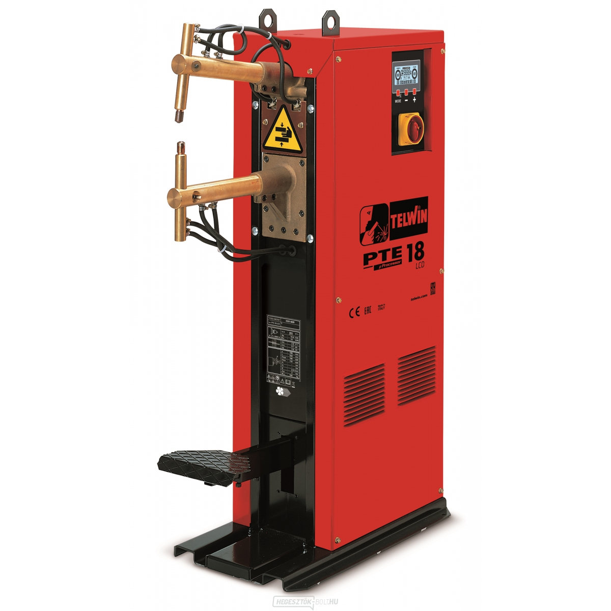 Oszlopponthegesztő Telwin PTE 18 LCD karok 330 mm