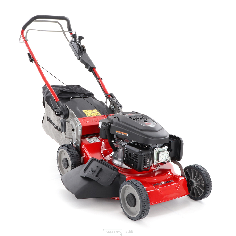 Weibang WB 456 SCV 6 az 1-ben benzines fűnyíró, ráhajtással