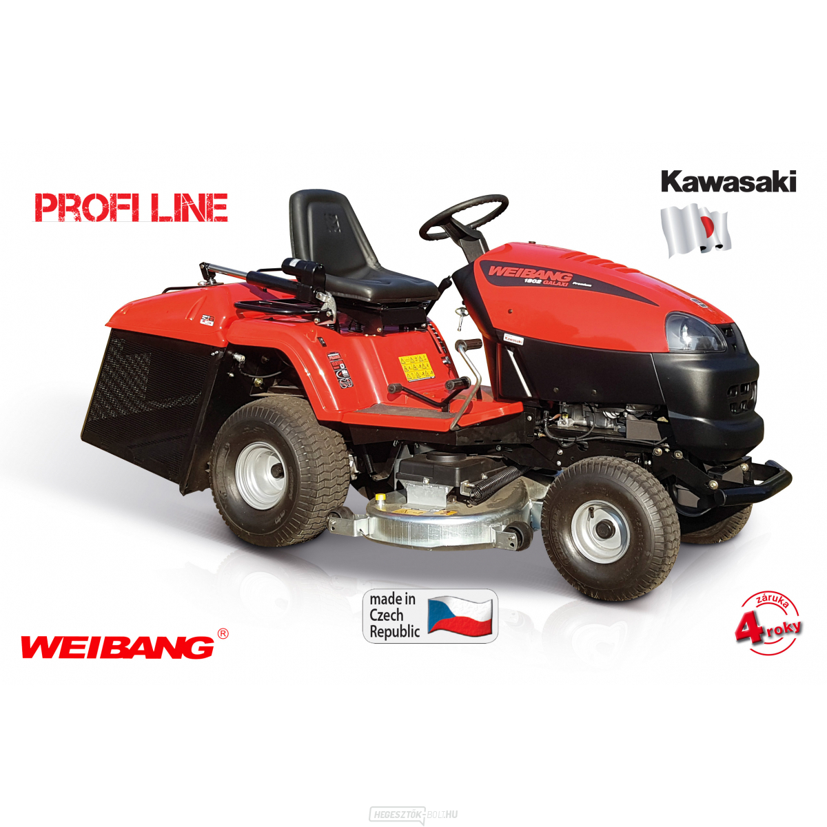 Kerti traktor Weibang 1802 GALAXI Premium
