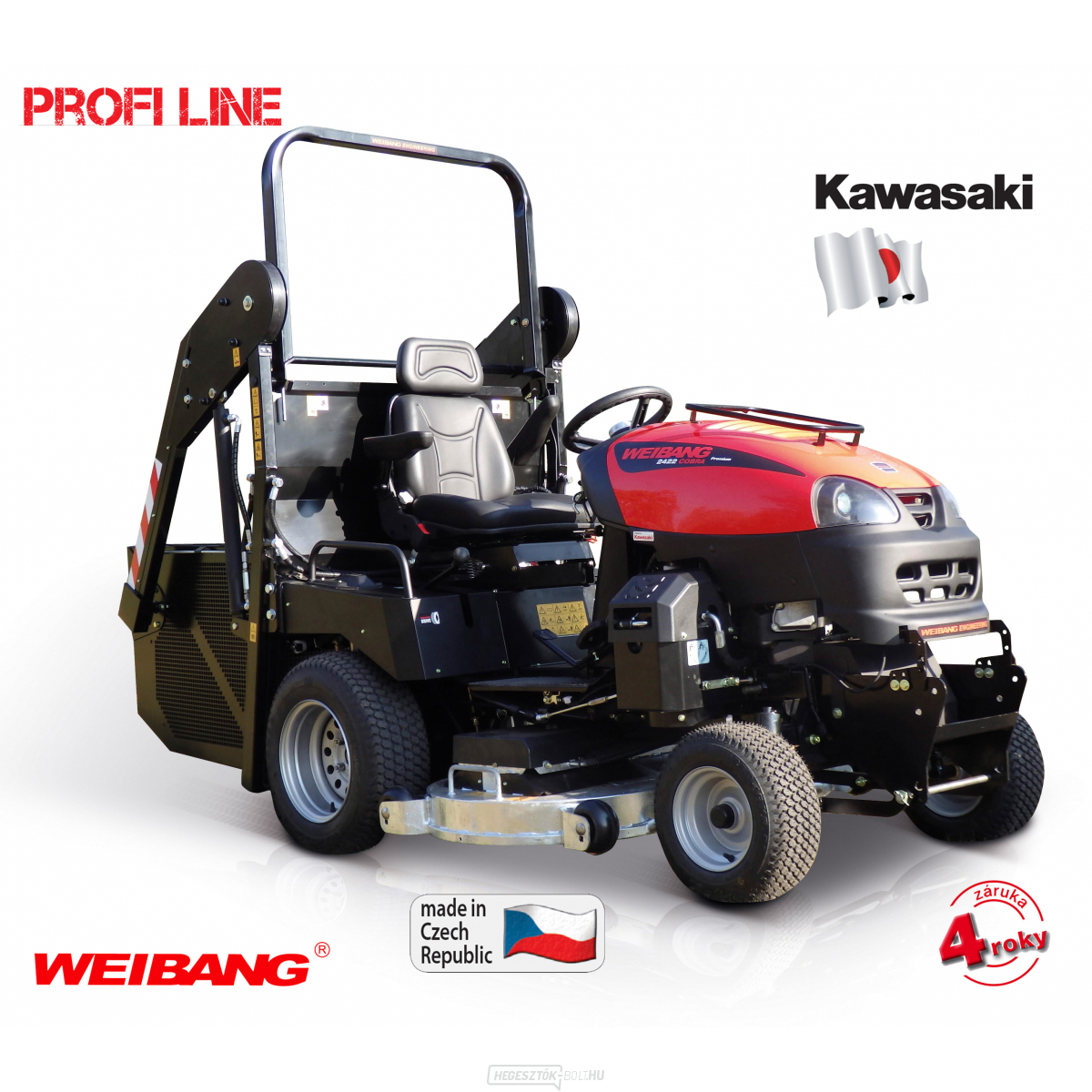 Kerti traktor Weibang 2622 COBRA Premium + súlyok