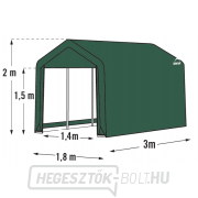 SHELTERLOGIC vászon menedékház 1,8 x 3,0 m - 70471EU Előnézet 