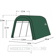 SHELTERLOGIC vászon garázs 3,0 x 4,6 m - 62589EU Előnézet 