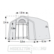 SHELTERLOGIC vászon üvegház 3,0 x 6,1 m - 35 mm - 70658EU Előnézet 