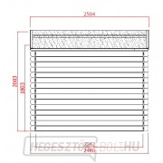 Kerti ház SOLID PAVEL 290 x 250 cm Előnézet 