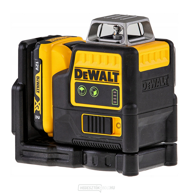 DCE0811D1G Akkumulátoros kereszt zöld lézer 2x360° 10,8V XR 1x2,0Ah DeWALT  DCE0811D1G Akkumulátoros kereszt zöld lézer 2x360° 10,8V XR 1x2,0Ah DeWALT  gallery main image