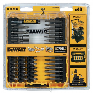 DT70705 bit készlet, 40 darab, DeWALT