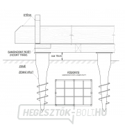 Önhordó rács LANITPLAST LEO M2 598 x 250 cm 598 x 250 cm Előnézet 