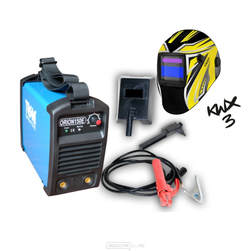 Hegesztő inverter ORION 150 Set önhomályosító motorháztető