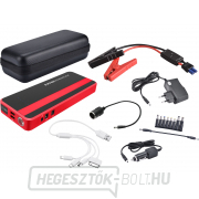 Jump starter, 700A, dízel- és benzinmotorokhoz, powerbank 5V, 19V Előnézet 