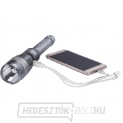 800lm CREE zseblámpa, újratölthető powerbankkal, CREE T6 LED náhled